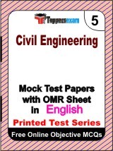 Civil Engineering Exam Mock Test Papers (Book) in English