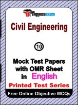 Civil Engineering Exam Mock Test Papers (Book) in English