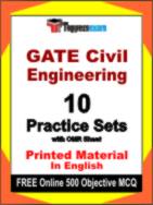 GATE Civil Engineering Test Book in English - Practice Set