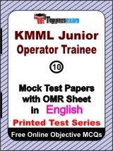 KMML Junior Operator Trainee Exam Mock Test Papers (Book) in English