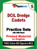 DCIL Dredge Cadets Test Book in English - Mock Test / Practice Set