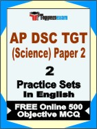 AP DSC TGT (Science) Paper 2 Book in English - Question Paper / Practice Set