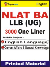 NLAT BA LLB (UG) One Liner Book in English