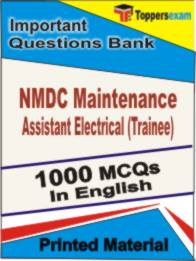 NMDC Maintenance Assistant Electrical (Trainee) Book in English - Objective MCQ