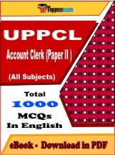 EBook of UPPCL Account Clerk (Paper 2), PDF Format in English