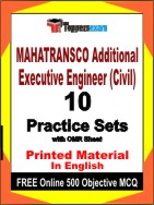 MAHATRANSCO Additional Executive Engineer (Civil)   Book in English - Practice Set