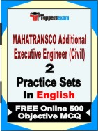 MAHATRANSCO Additional Executive Engineer (Civil)   Book in English - Question Paper / Practice Set