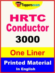 HRTC Conductor One Liner Book in English