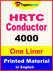 HRTC Conductor One Liner Book in English