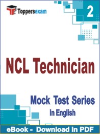 NCL Technician PDF Book In English - Question Paper