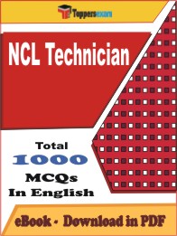 NCL Technician PDF Book In English - MCQ / Objective Questions