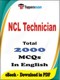 NCL Technician PDF Book In English - MCQ / Objective Questions