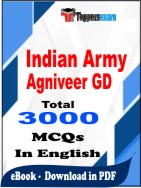 Indian Army Agniveer GD PDF Book In English - MCQ / Objective Questions