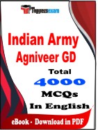 Indian Army Agniveer GD PDF Book In English - MCQ / Objective Questions