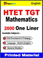 HTET TGT Mathematics One Liner Book in English