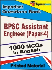 BPSC Assistant Engineer (Paper-4) Book in English - Objective MCQ