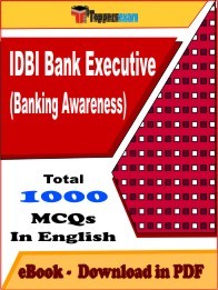 IDBI Bank Executive (Banking Awareness) PDF Book In English