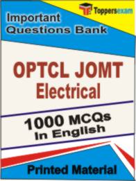 OPTCL JOMT Electrical Book in English - Objective MCQ