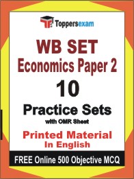WB SET Economics Paper 2 Book in English - Practice Set