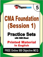 CMA Foundation  (Session 1) Book in English - Mock Test / Practice Set