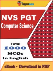 NVS PGT Computer Science Exam PDF Book In English - MCQ / Objective Questions