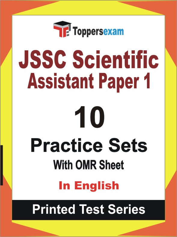 JSSC Scientific Assistant Paper 1 Book in English - Practice Set