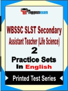 WBSSC SLST Secondary Assistant Teacher (Life Science) Book in English - Question Paper / Practice Set