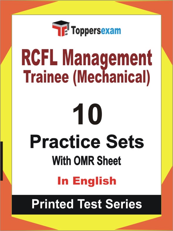 RCFL Management Trainee (Mechanical) Book in English - Practice Set