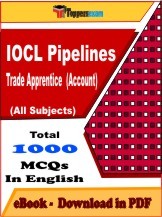 EBook of IOCL Pipelines Apprentice Exam (Account), PDF Format in English