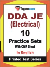 DDA JE (Electrical) Book in English - Practice Set