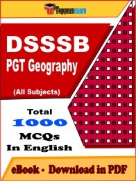 DSSSB PGT Geography PDF Book In English
