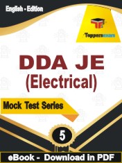 DDA JE (Electrical) PDF Book In English - Practice Set