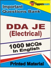 DDA JE (Electrical) Book in English - Objective MCQ