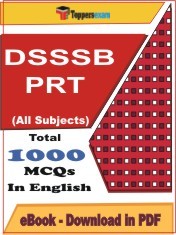 EBook of DSSSB PRT Exam, PDF Format in English