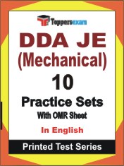 DDA JE (Mechanical) Book in English - Practice Set