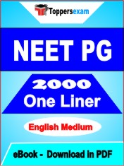 NEET PG One Liner Book PDF in English