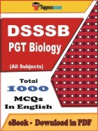 DSSSB PGT Biology PDF Book In English