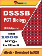 DSSSB PGT Biology PDF Book In Hindi