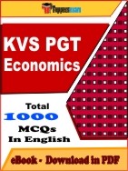 KVS PGT Economics PDF Book In English - MCQ / Objective Questions