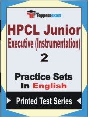 HPCL Junior Executive (Instrumentation) Book in English - Question Paper / Practice Set