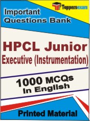 HPCL Junior Executive (Instrumentation) Book in English - Objective MCQ