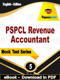 PSPCL Revenue Accountant Test PDF Book In English - Practice Set