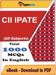 EBook of CII IPATE Exam, PDF Format in English