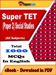 Super TET Paper 2 Social Studies PDF Book In English