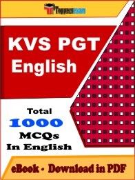 KVS PGT English PDF Book In English