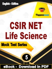 CSIR NET Life Science Test PDF Book In English - Practice Set