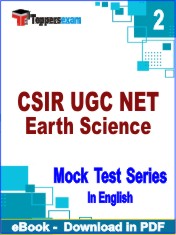CSIR UGC NET Earth Science Test PDF Book In English - Question Paper