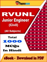 EBook of RVUNL Junior Engineer (Civil),  PDF Format in Hindi