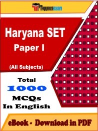 EBook of Haryana SET (Paper 1), PDF Format in English