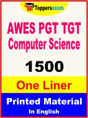 AWES PGT TGT Computer Science One Liner Book in English